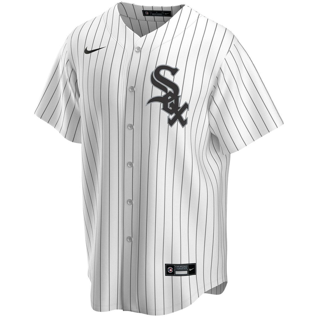 Chicago White Sox Nike Home Replica Custom Jersey - White Team Jersey Sports Fan Apparel