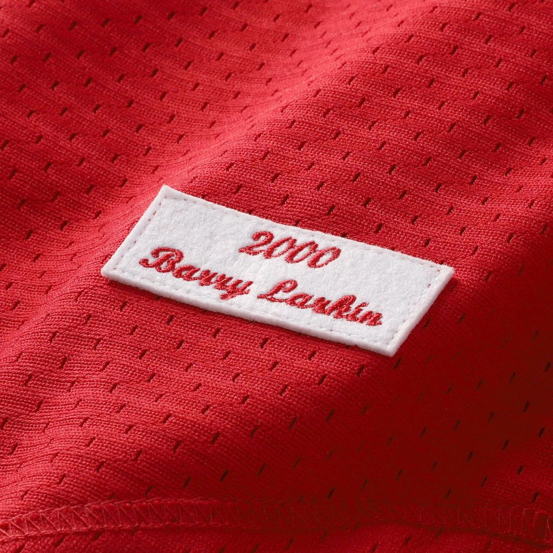Cincinnati Reds Barry Larkin Mitchell & Ness Cooperstown Mesh Batting Practice Button - Up Jersey - Black Team Jersey Sports Fan Apparel