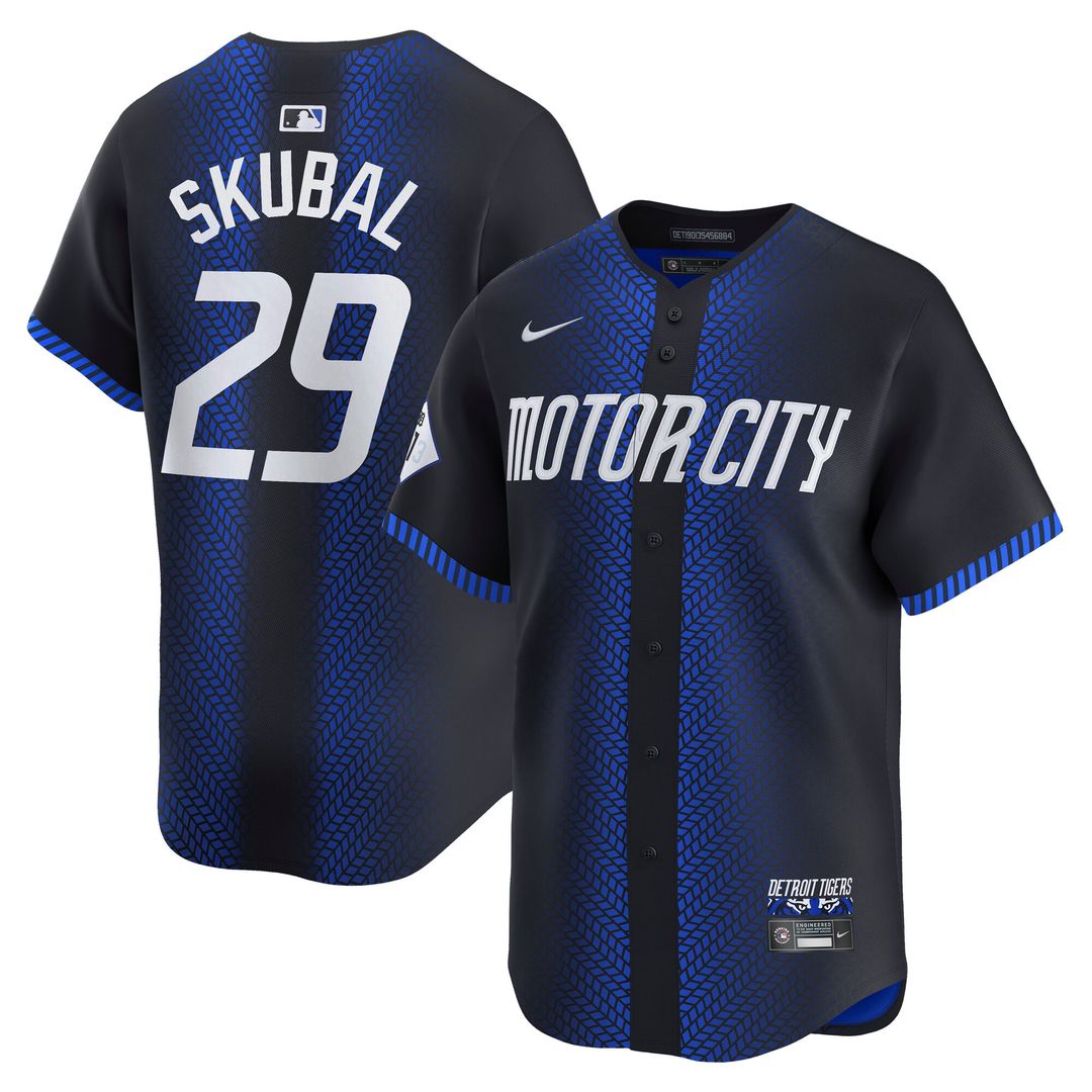 Detroit Tigers Tarik Skubal Nike City Connect Limited Jersey - Navy Team Jersey Sports Fan Apparel