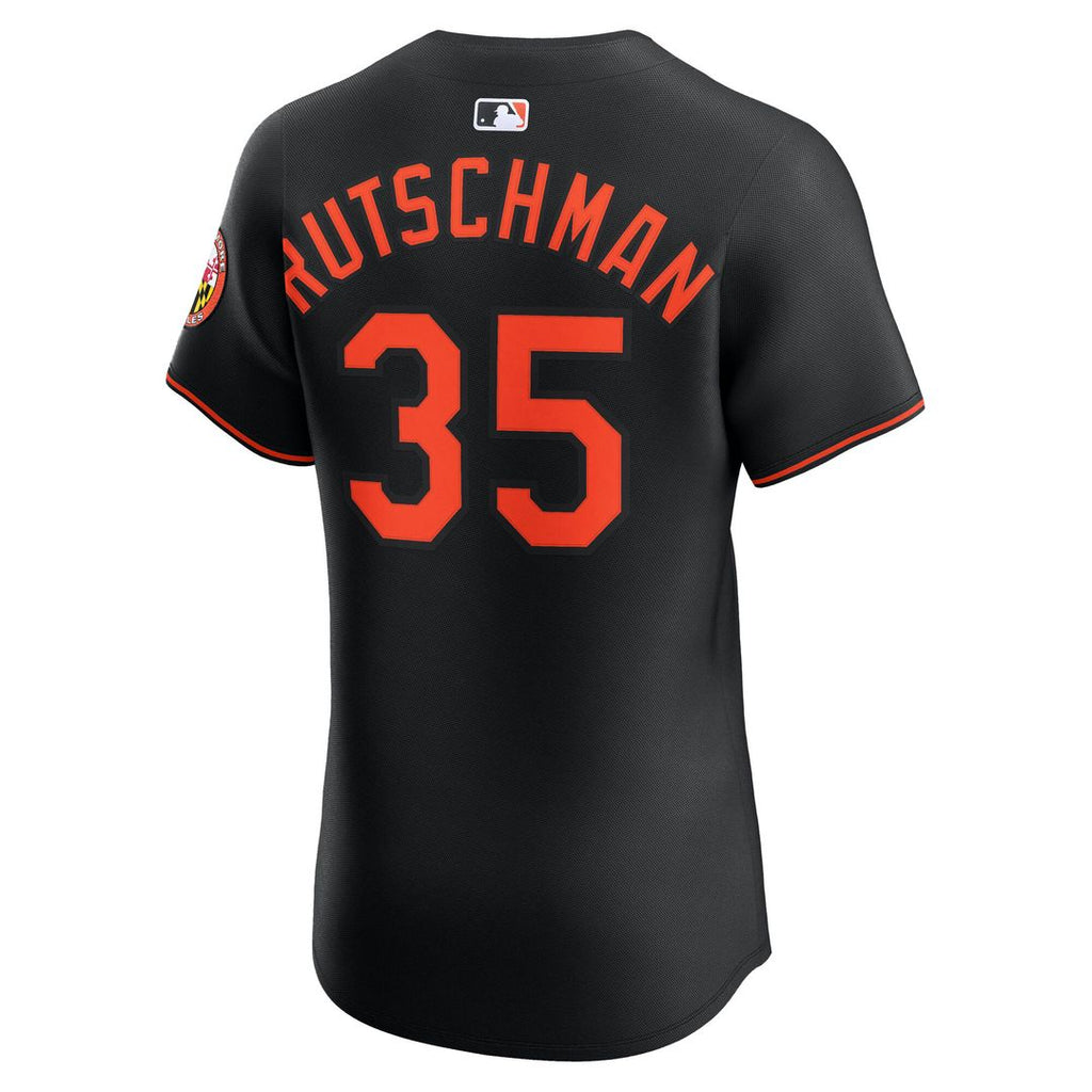 Baltimore Orioles Adley Rutschman Nike Alternate 2 Elite Jersey - Orange Team Jersey Sports Fan Apparel