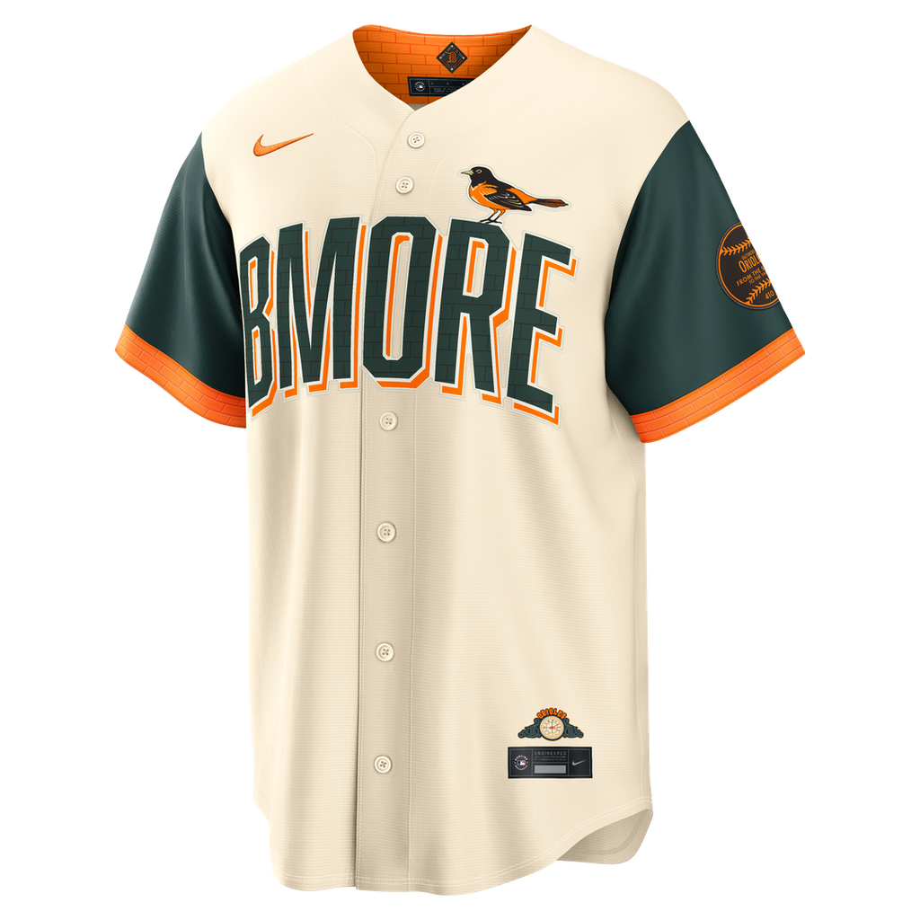 Baltimore Orioles Nike 2026 City Connect Stadium Jersey - Cream Team Jersey Sports Fan Apparel