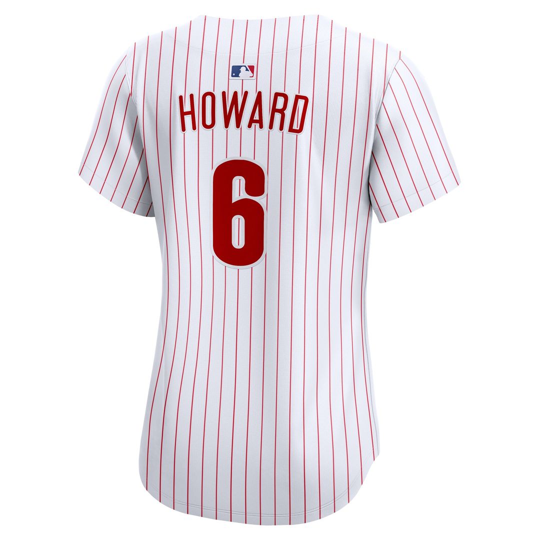 Philadelphia Phillies Ryan Howard Nike Women's Alternate 2 Limited Jersey - Cream Team Jersey Sports Fan Apparel
