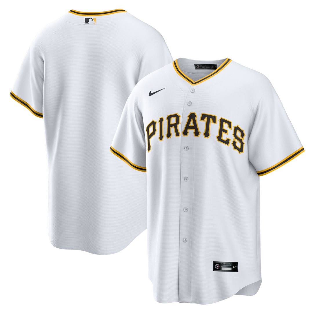 Pittsburgh Pirates Nike Alternate Replica Team Jersey - Black Team Jersey Sports Fan Apparel