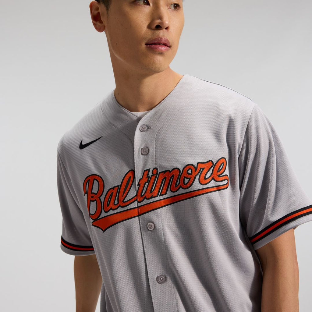 Baltimore Orioles Nike Road Replica Team Jersey - Gray Team Jersey Sports Fan Apparel