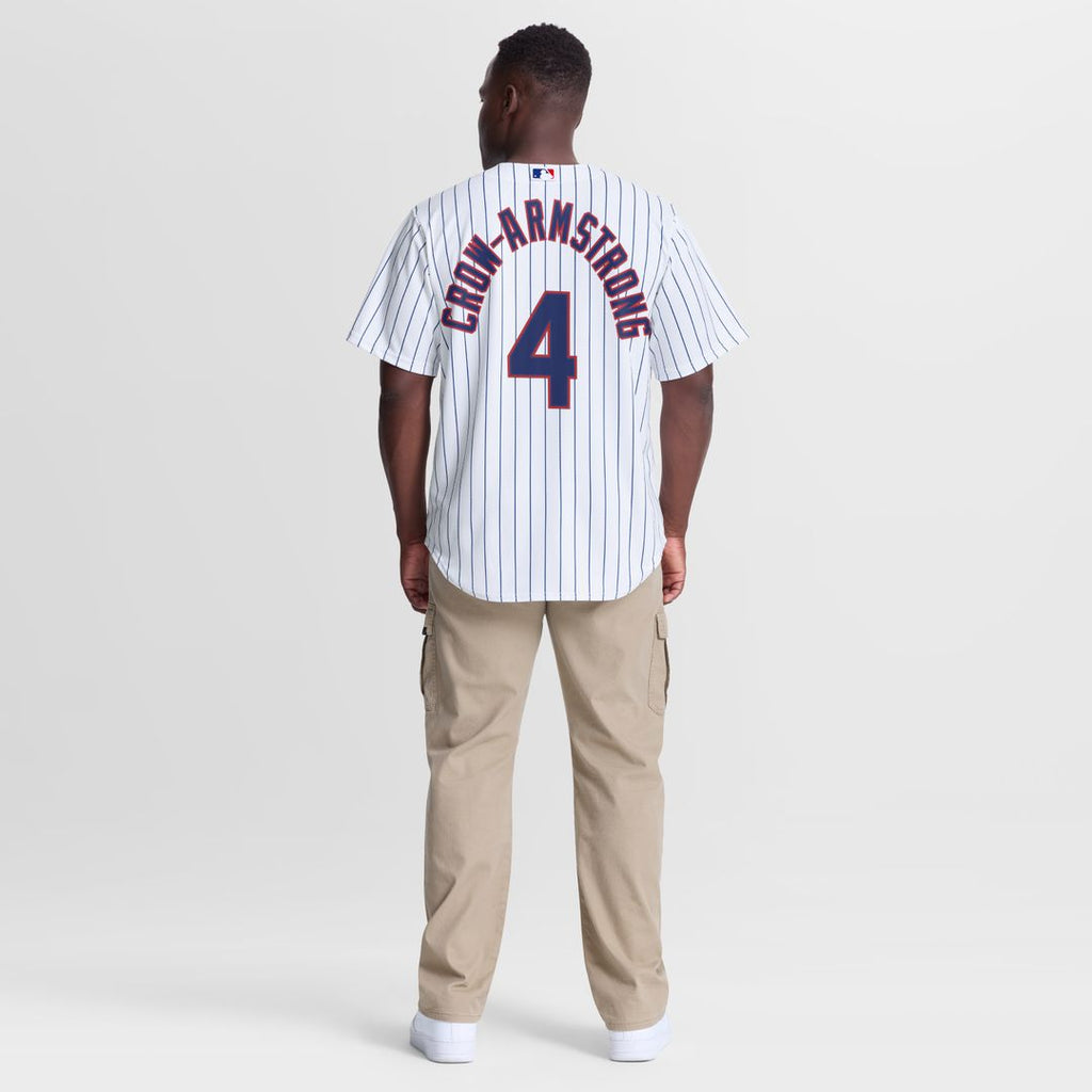Chicago Cubs Pete Crow - Armstrong Nike Home Replica Jersey - White Team Jersey Sports Fan Apparel