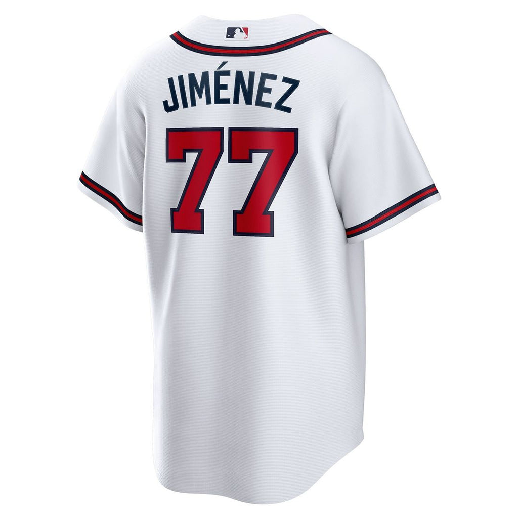 Atlanta Braves Joe Jiménez Nike Home Replica Player Jersey - White Team Jersey Sports Fan Apparel