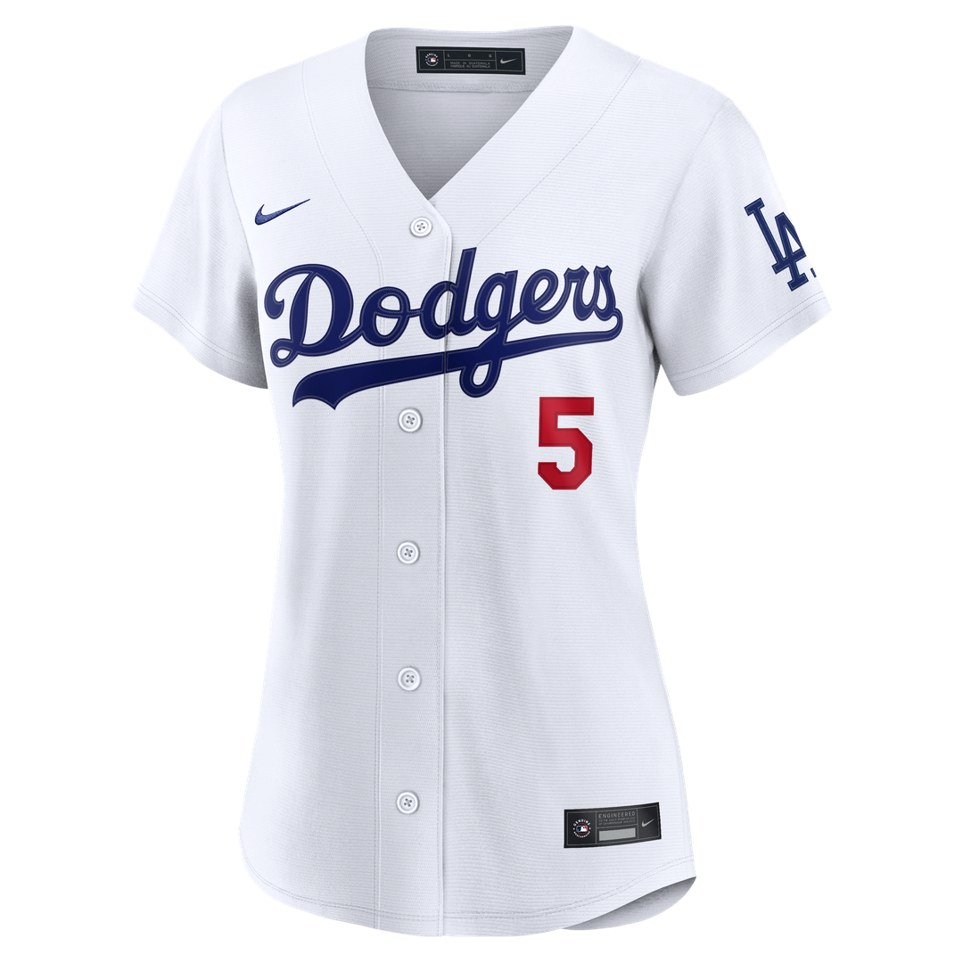 Los Angeles Dodgers Freddie Freeman Nike Women's Home Stadium Jersey - White Team Jersey Sports Fan Apparel