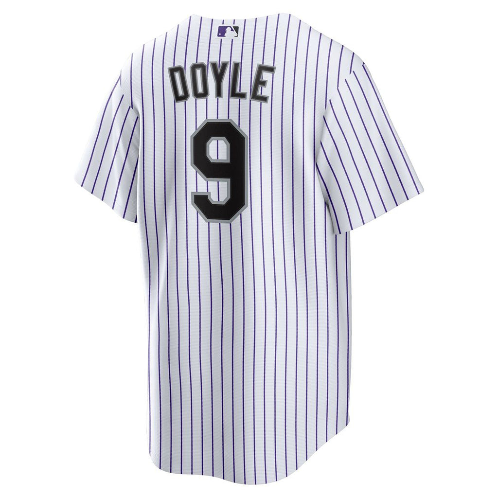 Colorado Rockies Brenton Doyle Nike Home Replica Jersey - White Team Jersey Sports Fan Apparel