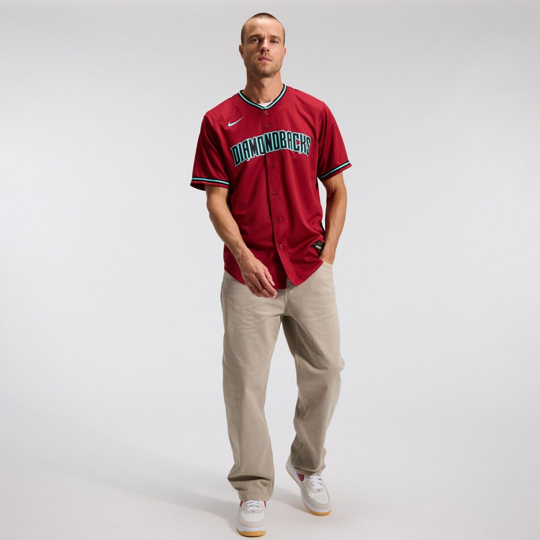 Arizona Diamondbacks Corbin Carroll Nike Alternate Replica Jersey - Black Team Jersey Sports Fan Apparel