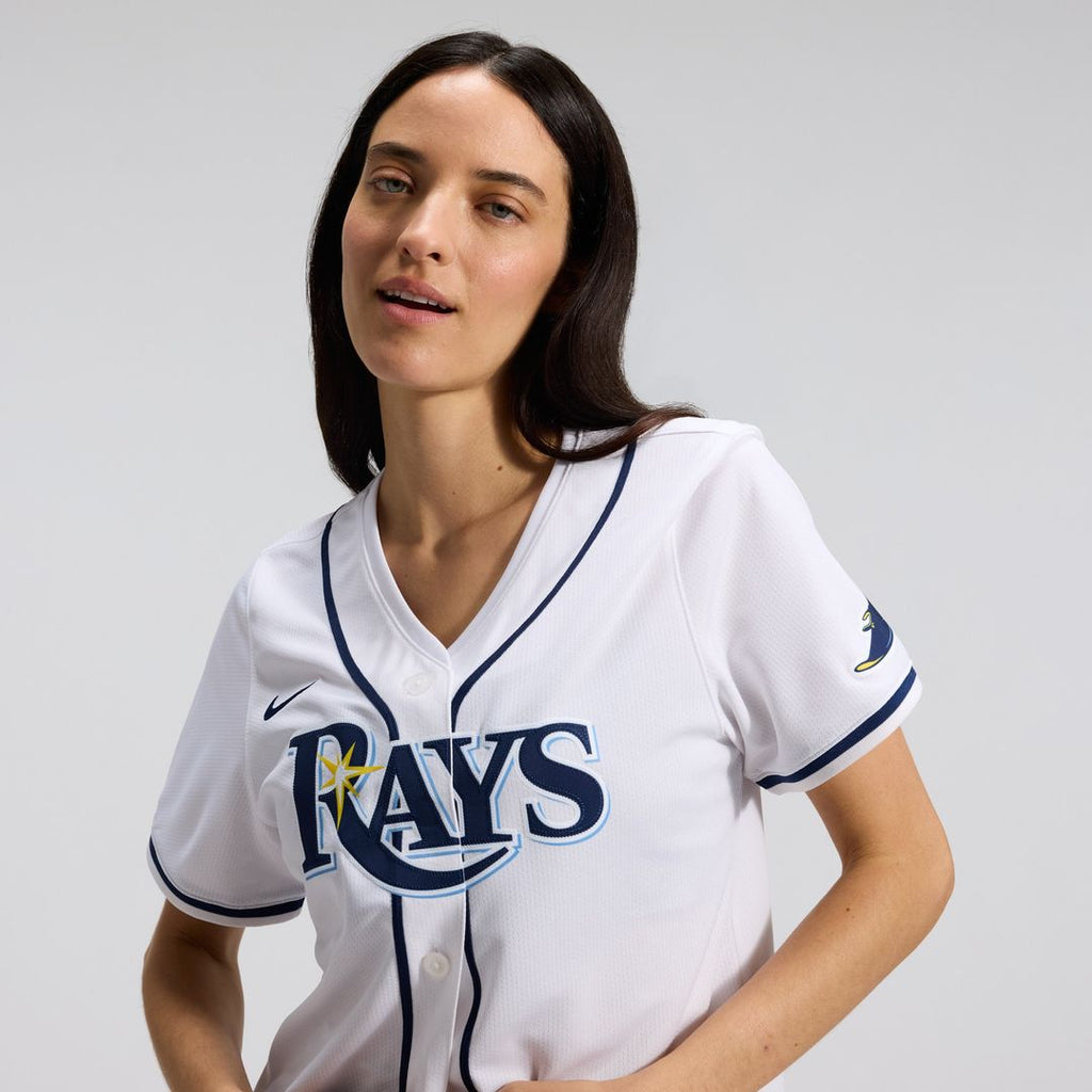 Tampa Bay Rays Nike Women's Home Limited Jersey - White Team Jersey Sports Fan Apparel