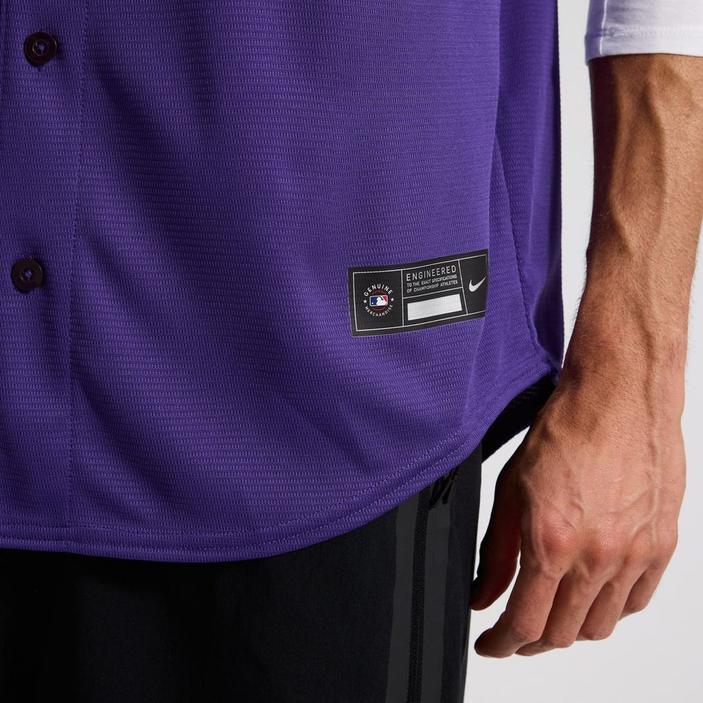 Colorado Rockies Nike Alternate Replica Team Jersey - Purple Team Jersey Sports Fan Apparel