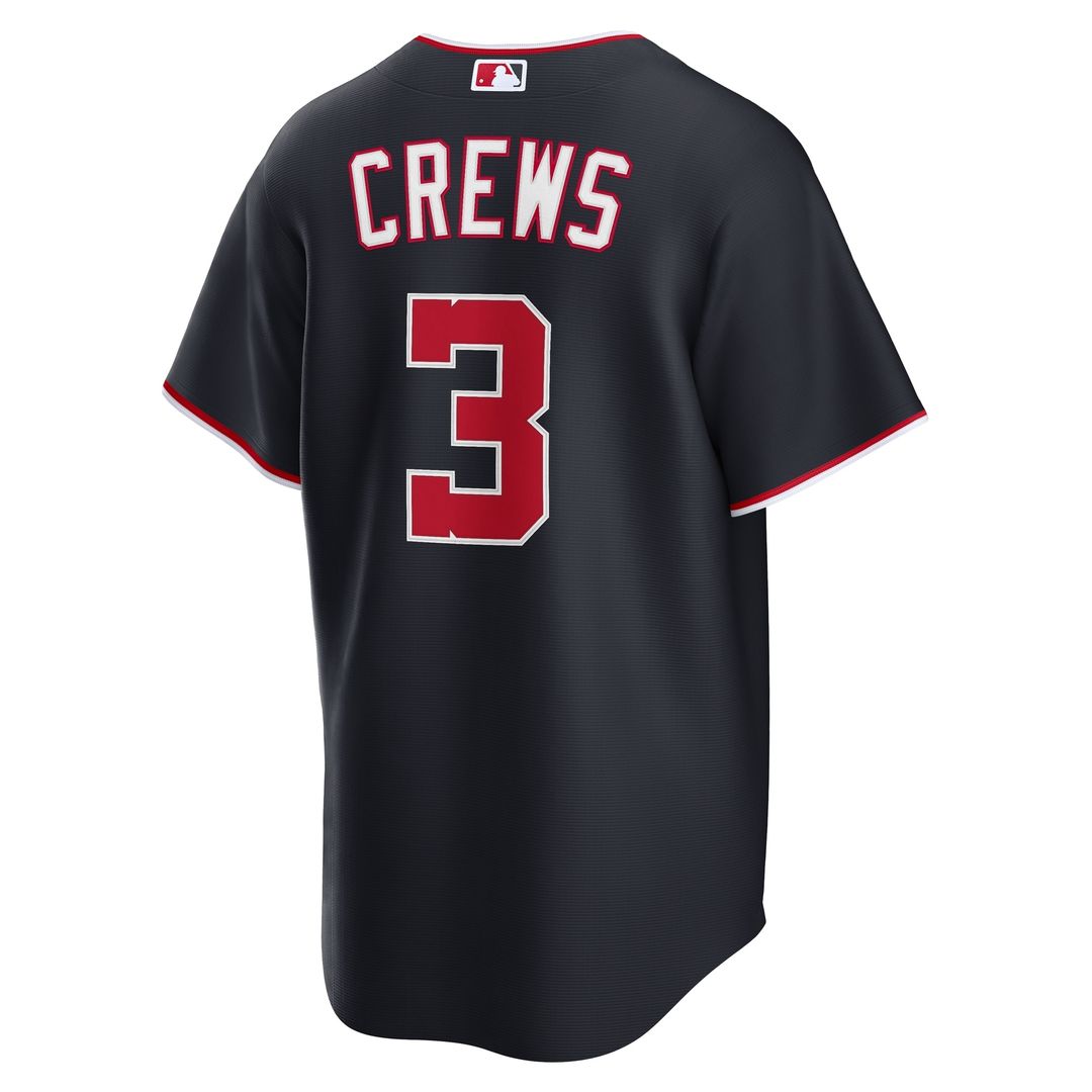 Washington Nationals Dylan Crews Nike Home Replica Jersey - White Team Jersey Sports Fan Apparel