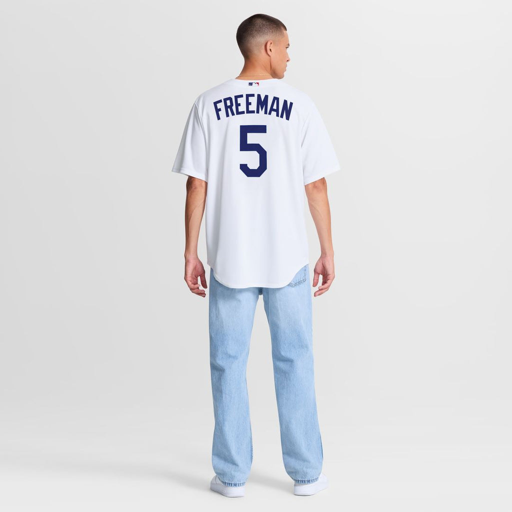 Los Angeles Dodgers Freddie Freeman Nike Home Replica Jersey - White Team Jersey Sports Fan Apparel