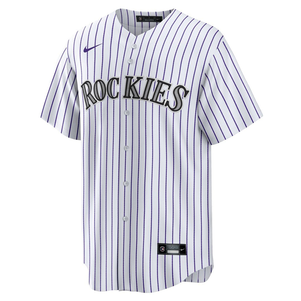 Colorado Rockies Charlie Blackmon Nike Home Replica Player Name Jersey - White Team Jersey Sports Fan Apparel