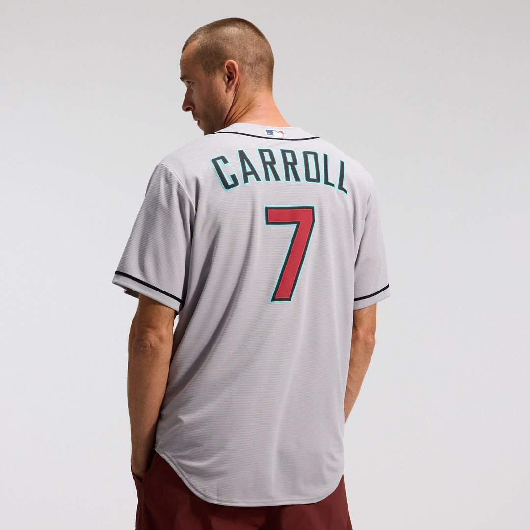 Arizona Diamondbacks Corbin Carroll Nike Alternate 2 Replica Jersey - Crimson Team Jersey Sports Fan Apparel