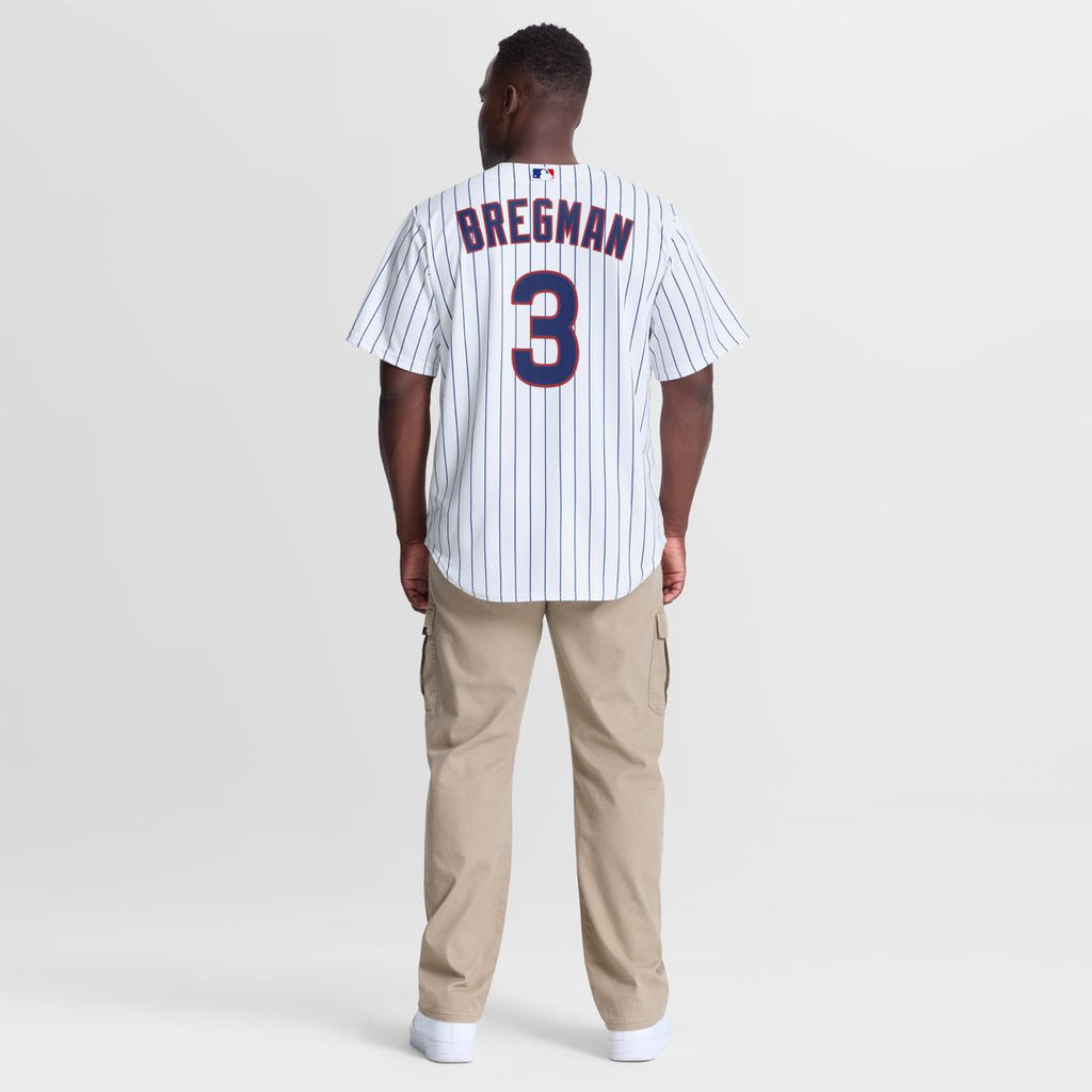 Chicago Cubs Alex Bregman Nike Home Replica Jersey - White Team Jersey Sports Fan Apparel