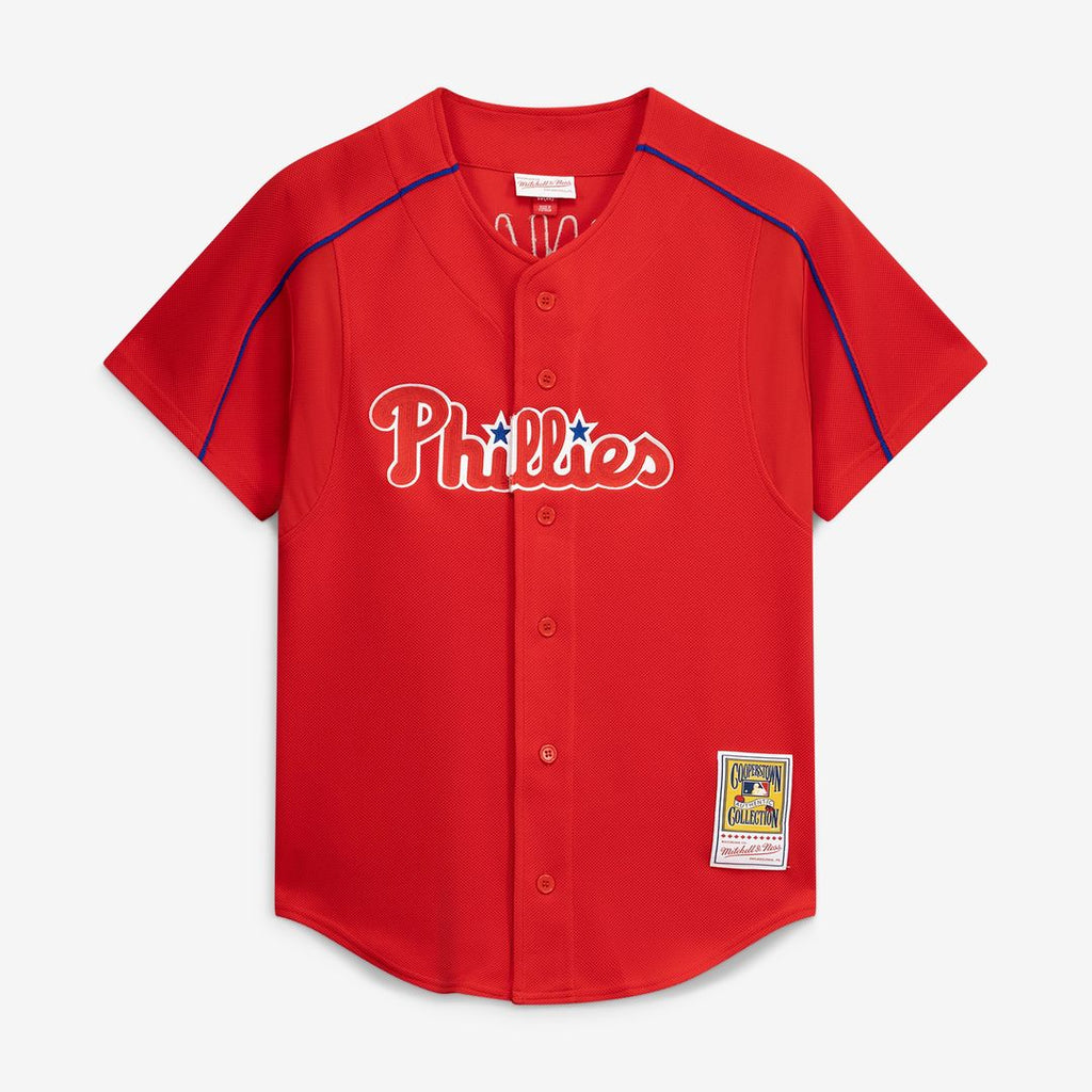 Philadelphia Phillies Ryan Howard Mitchell & Ness Cooperstown Batting Practice Jersey - Red Team Jersey Sports Fan Apparel